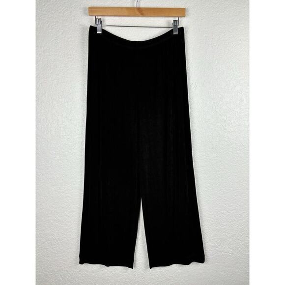 Chico's Travelers Womens Pants Size 2 US Large/12‎ Brown Wide Leg Travel Comfort - Picture 1 of 7